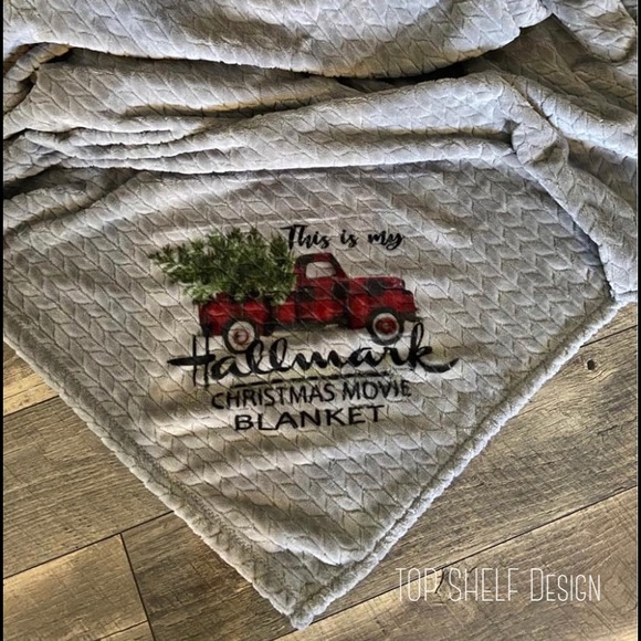 Custom throw blanket - Christmas blanket - Picture 2 of 7